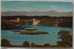 UK / WALES - MENAI SUSPENSION BRIDGE PANORAMIC - 1973 Color Postcard - Anglesey