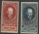 RUSSIA - 1925 IMPERF Lenin. Scott 302-3. MNH ** - Unused Stamps