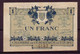 INDRE Et LOIRE - 1920 - 2° EMISSION - BON De 1F. De La CHAMBRE DE COMMERCE De TOURS - GUERRE 14/18 - FILIGRANE ABEILLE - - Chambre De Commerce