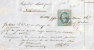 1854  Fiscal Stampe Insurance  Shipped In Good Order Steamer Bateau-vapeur Esperance To Startlepool Bordeaux - United Kingdom