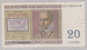 BELGIUM 20 Francs 1-7-1950 VF++  CRISP Banknote P 132a  132 A - Altri & Non Classificati