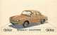 VOITURE , Image Chocolat CEMOI , Format 12 X 7,5 Cm , RENAULT DAUPHINE , *8175 - Voitures De Tourisme