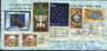 Israel-Aerogramme By Airmail 1980- Sent Romania In 1980,Franking Rich!-2/scans - Lettres & Documents