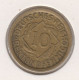 @Y@  Duitsland    1924   10   Pfennig    D   ( D05) - 4 Reichspfennig