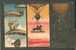 PARACHUTTE EXPERIMENTS, CAT, COCK,  HORSE, AVIATION HISTORY SERIES, SOVIET RUSSIA USSR , OLD CARD 1930s - Fallschirmspringen