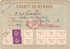 ARLUS Membership Card,1949  2X  Revenue Stamps RARE!. - Fiscale Zegels