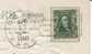 Dover Kansas (Shawnee County) Doane Type 2 Cancel, 13 April 1908 On Postcard - Poststempel