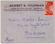 ALGERIE - 1949 - YVERT N°277 (UPU) Seul Sur LETTRE De ALGER RP Pour BORDEAUX - Covers & Documents