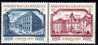 CEPT 1978 Denkmal Historische Gebäude Liechtenstein ** 2€ Bau-Denkmäler In Wien, Feldsberg Set From Fürstentum In EUROPA - 1978