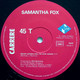 SAMANTHA  FOX  °  TOUCH  ME - 45 T - Maxi-Single