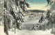 2 AKs Oberhof Tambacherstraße + Blick Aufs Oberland Winter Color ~1910 #02+03 - Oberhof