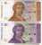 Croatie : Lot De 2 Petits Billets 1991 : 1 Dinar + 5 Dinara - Croatie