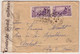 OCEANIE - 1941 - YVERT N°99x2 Sur LETTRE Avec CENSURE De PAPEETE Avec DAGUIN Pour AMBERT - RARE - Cartas & Documentos