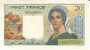 NEW CALEDONIA 20 FRANCS BANQUE L´INDOCHINE MAN FRONT WOMAN BACK ND(1950´s) SIGN VARIETY  AF READ DESCRIPTION - Nouméa (New Caledonia 1873-1985)