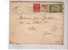 MONACO - 1938 - LETTRE De MONACO CONDAMINE Pour ALES (GARD) - - Storia Postale