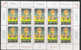 2004 Monaco Sheet     Mi. 2693-4 ** MNH   Europa: Ferien - 2004