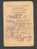 1939 RUSSIA USSR INSURANCE DOCUMENT WITH INSURANCE REVENUE STAMPS - Revenue Stamps