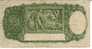 AUSTRALIA 1 POUND GREEN KGVI HEAD 2ND SIGNATURE  BACK MOTIF ND(1942) F+ CV$100  DARK BACK W.1966 READ DESCRIPTION - 1938-52