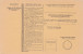 190? BULETIN D´EXPEDITION MANDATE POSTALE INTERNATIONALE,IMPRINTED POSTAGE 5 BANI,CAROL.(A3) - Postpaketten