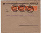 INFLATION - 31 OCTOBRE 1922 - AFFRANCHISSEMENT à 600 Marks Sur LETTRE COMMERCIALE De GATERSLEBEN (MAGDEBURG) - Briefe U. Dokumente