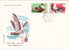 BIRD;PIGEON & COLUMBIFORMES 1981 Covers 3X FDC Premier Jour Romania. - Pigeons & Columbiformes