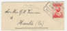 Treinstempel HENGELO-AMSTERDAM 1936 Minibrief - Poststempel