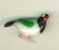 Bel Oiseau Multicolore Et Famille   Verre étiré Miniatures Décoratives  4,5 X 3 Cm TBE - Animali