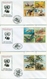 United Nations Austria Switzerland New York  14 FDC Endangered Species CITES - Collections, Lots & Series