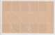 Delcampe - Gutter Block Of 20, Veriety / EFO,  Error With SIDEWAYS Asokan Watermark, India 1958 -1971 Service / Official, As Scan - Francobolli Di Servizio