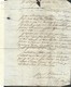 Belgique Précurseur 1814 Lettre Avec Marque Rouge 92/St NICOLAS. - 1814-1815 (Governo Generale Del Belgio)