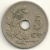 Belgium Belgique Belgie Belgio 5 Cents FL KM#55 1904 - 5 Cents