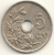 Belgium Belgique Belgie Belgio 5 Cents FL KM#67 1922 - 5 Cents