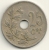 Belgium Belgique Belgie Belgio 25 Cents FR  KM#62 1908 - 25 Cent