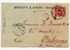 GENOVA - PALERMO  -  Card / Cartolina  17.5.1911 - FIRMA " Barsotti & Sivoni  - Genova " - Leoni Cent. 10 Isolato - Reclame