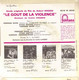EP 45 RPM (7")  B-O-F  André Hossein  "  Le Goût De La Violence  " - Filmmusik