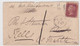 GRANDE BRETAGNE - 1870 - YVERT N° 26 (PLANCHE 117) SUR LETTRE DE MARYBOROUGH 6 TAXE DE 1 ! - Brieven En Documenten