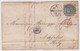 GRANDE BRETAGNE - 1865 - YVERT N°31 (COTE=120 EUROS) SUR LETTRE DE MANCHESTER POUR NAPLES (ITALIE) - Lettres & Documents