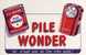 BUVARD ANCIEN,PILE WONDER NE S'USE QUE SI L'ON S'EN SERT-13,3 Cm X 19,7 Cm - Batterien