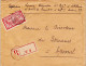 GUERRE 14/18  - LETTRE  RECOMMANDEE Du SECTEUR POSTAL 47 Pour EPINAL (VOSGES) - MERSON - 1900-27 Merson