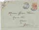 1904 - MOUCHON - ENTIER POSTAL - ENVELOPPE 147x112 De PARIS Pour NIMES - Standard- Und TSC-Briefe (vor 1995)