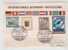 Germany Card Frankfurt 25-9-1955 Sent To Finland CAR Exhibition Frankfurt 22-9 - 2-10-1955 Very Good Stamps Bund And Ber - Lettres & Documents