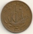 Great Britain  1/2 Penny   KM#896    1959 - C. 1/2 Penny