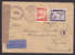 Austria Mit Flugpost Par Avion Label 1948 Sonder Stempel "MESSEPALAST" Cover To Vojens Denmark Zensur Censor !! - Altri & Non Classificati