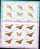 Papillons Butterflys 2011 Minisheet 6X 8 Stamps + Labels! MNH Romania. - Full Sheets & Multiples