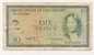 LUXEMBOURG - 10 FRANCS 1954 / SERIE G - Luxemburgo