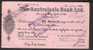 Bank Cheque Of The Australasia Bank Ltd Peshawar City Pakistan 22-3-1965 - Banco & Caja De Ahorros