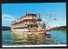 RB 708 - Postcard "Paddlewheel Queen" Paddlesteamer At Winnipeg Canada - Posted Aboard Ship Cachet - Paquebote