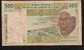 W.A.S. SENEGAL  P710Ki  500 FRANCS 1998  FINE - Senegal