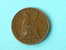 1843 / KM 725 ( For Grade, Please See Photo ) ! - B. 1 Farthing