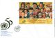 United Nations 1995 6 FDC  Anniversary Set Complete Mini Sheet - Collections, Lots & Séries